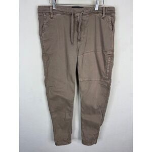 DU/ER N2X Slim Fit Joggers Brown Drawstring Performance Pants 34x29